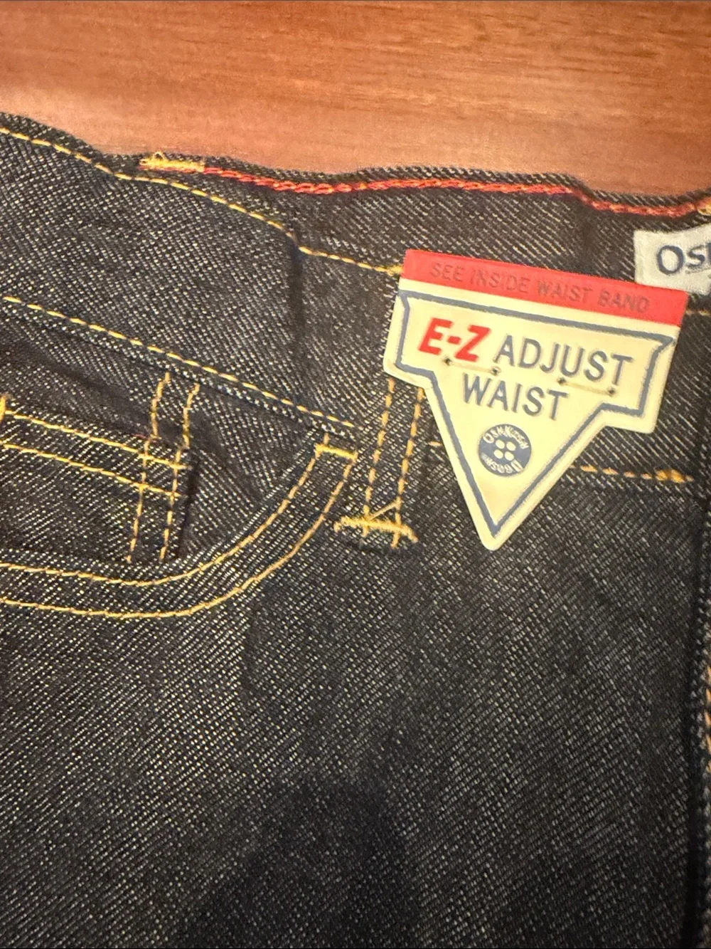 NWT OshKosh B’gosh Boys Classic Dark Wash Jeans 6H Husky